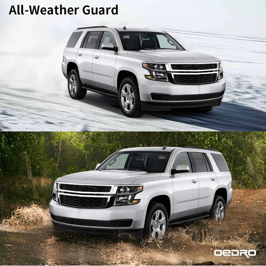 Ledkingdomus Floor Mats TPE Rubber 3D Suitable with 2015-2020 Chevy/Chevrolet Tahoe/GMC Yukon Carpet