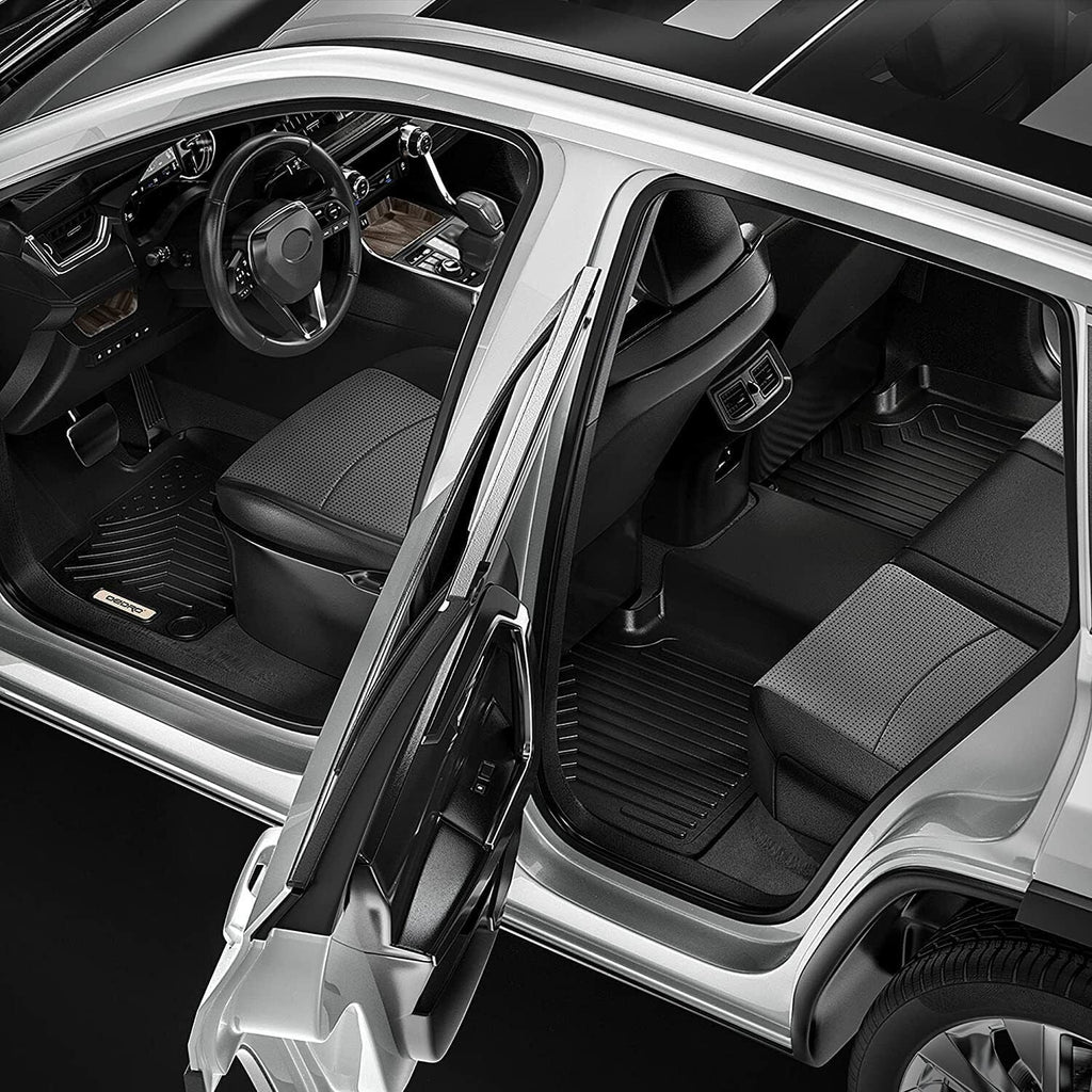 Ledkingdomus Floor Mats TPE Rubber 3D Suitable with 2015-2020 Chevy/Chevrolet Tahoe/GMC Yukon Carpet