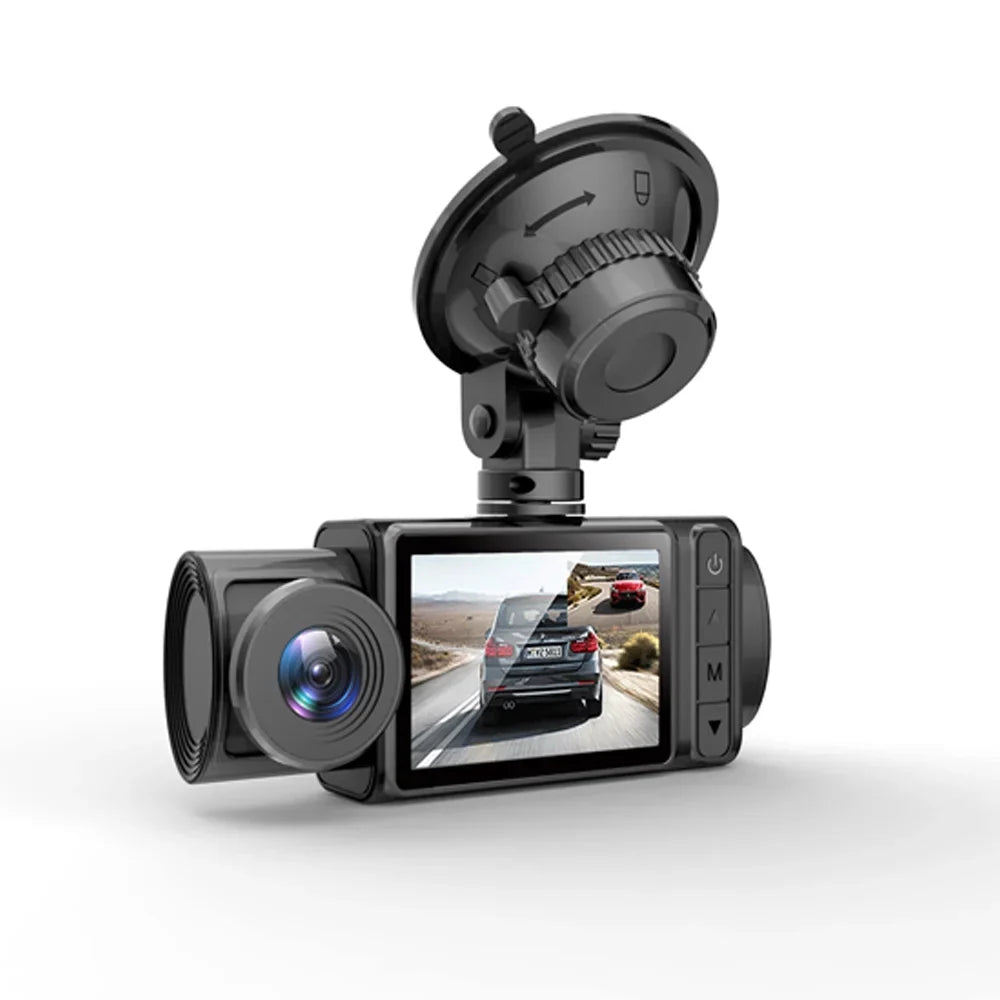 Andoer Dash Camera,Mirror Car Video 3 Cameras Car Rearview Mirror Car Camera Auto Rearview Mirror Car Safety 2in Clear Car Clear Car Rearview Dash Cam Camera Cars Car Qisuo VideoDash Wenzi Buzhi