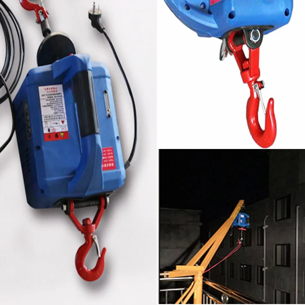 INTSUPERMAI Portable Electric Winch Hoist with Remote Control