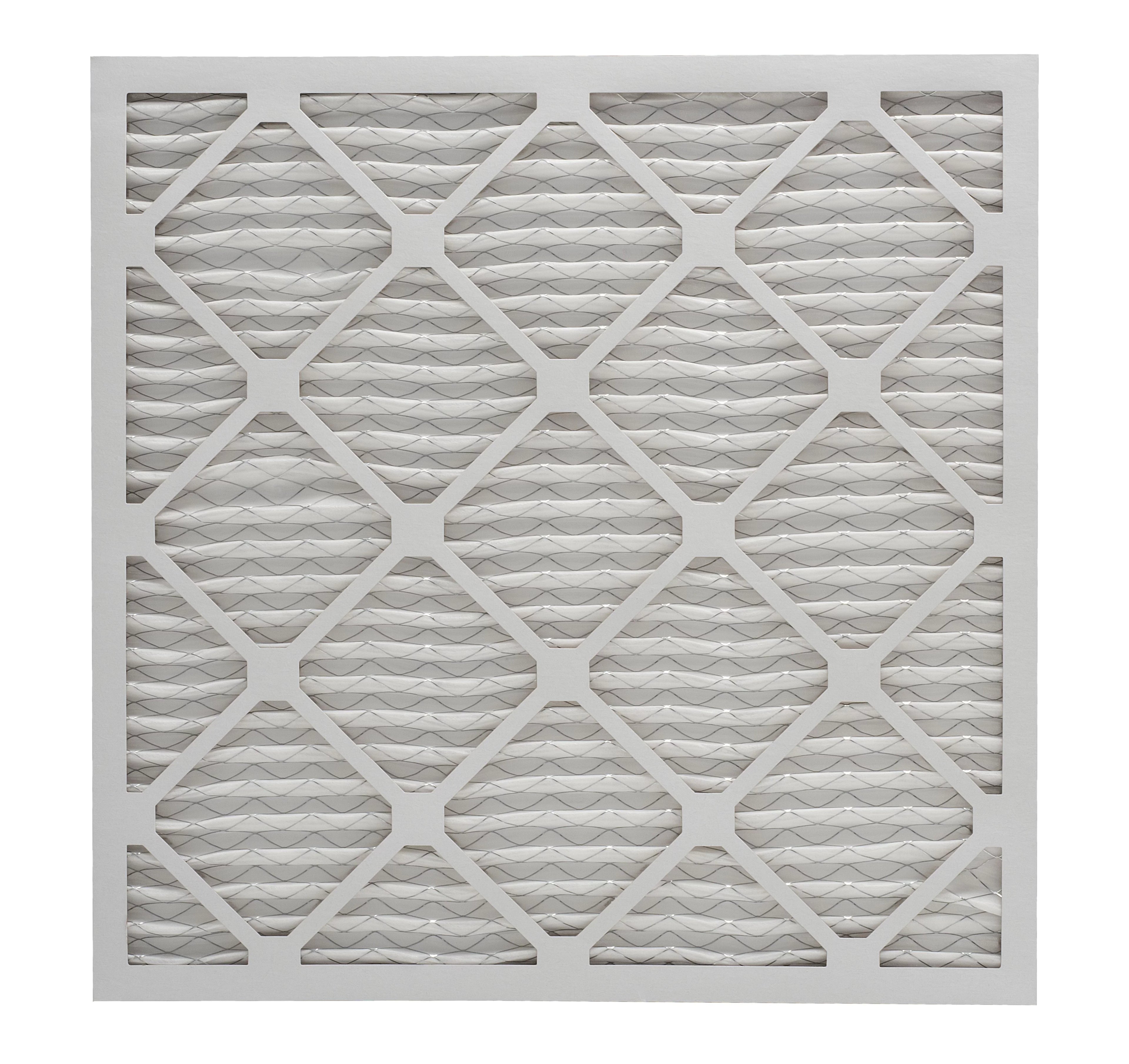 Aerostar 23 1/2x23 1/2x1 MERV 8, Pleated Air Filter, 23 1/2 x 23 1/2 x 1, Box of 6, Made in the USA
