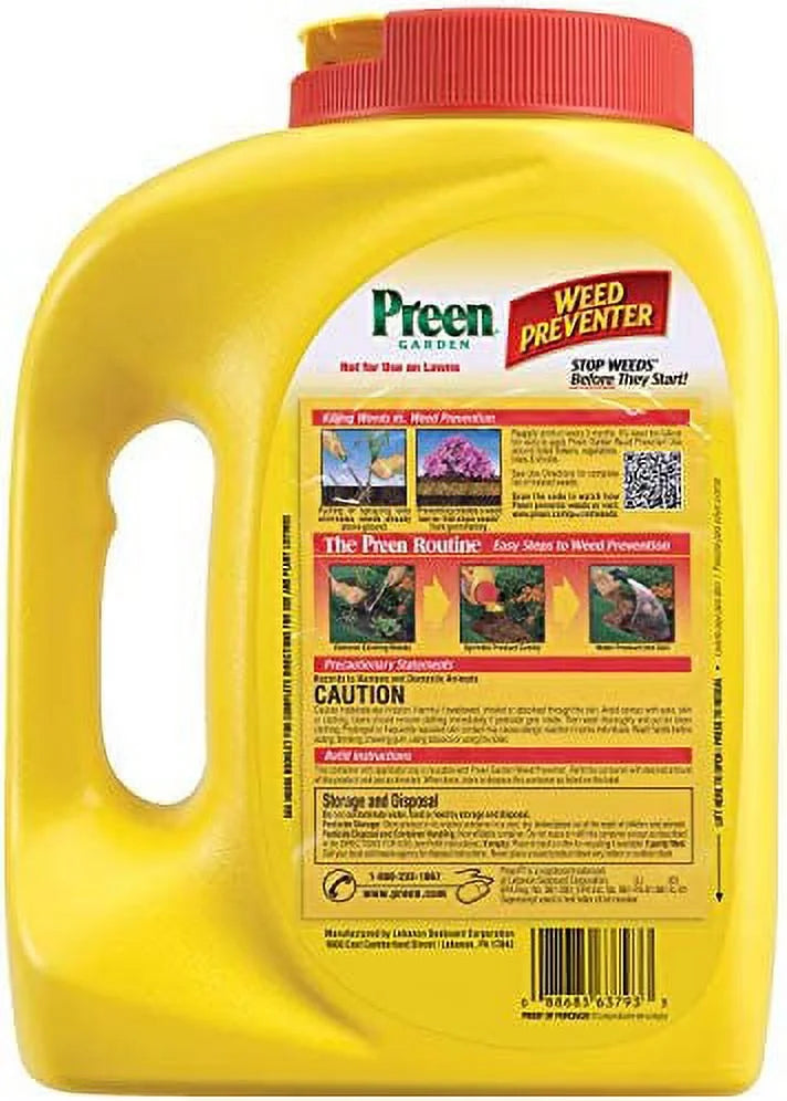 Preen Garden Weed Preventer - 5.625 lb. - Coating 900 sq. ft.
