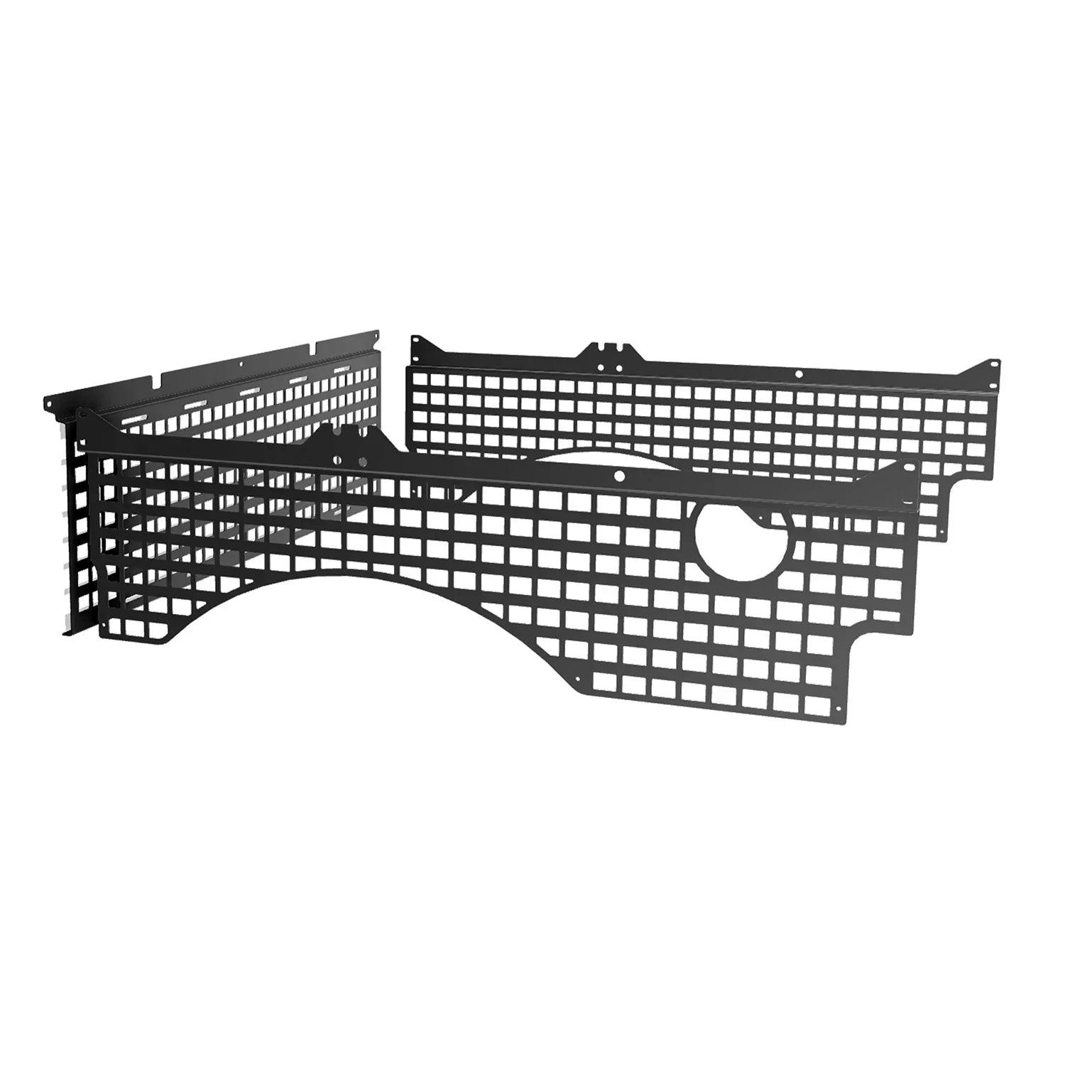 Putco 195412 Molle Panel Fits 16-21 Titan Titan XD Fits select: 2017 NISSAN TITAN S, 2016-2018 NISSAN TITAN XD