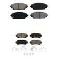 Front Rear Semi-Metallic Brake Pads Kit For 2016-2018 Mazda CX-3 KSM-100217