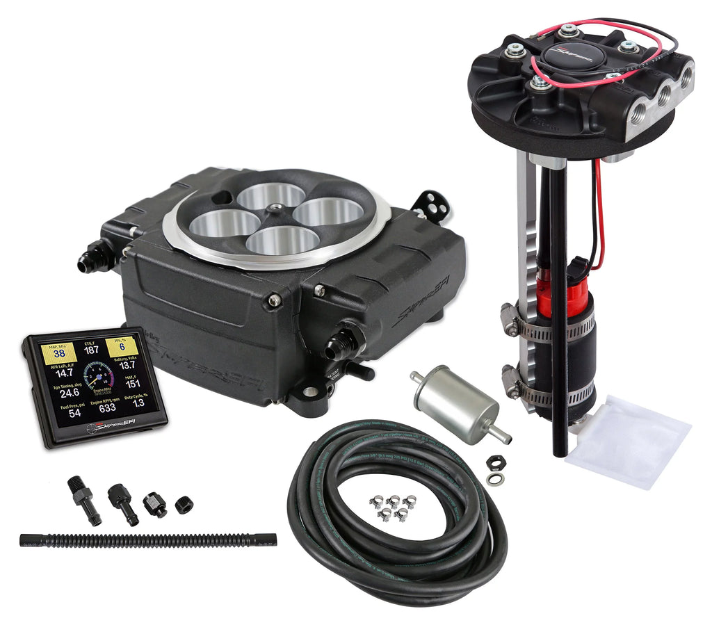Holley Sniper EFI 550-511-3XD Sniper 2 EFI - Black - Drop-In Module - Without PDM - 3.5 in. Screen