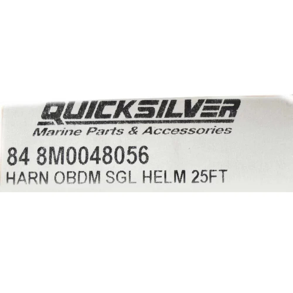 New Mercury Mercruiser Quicksilver Oem Part # 84-8M0048056 Harnes 1Helm 25Ft