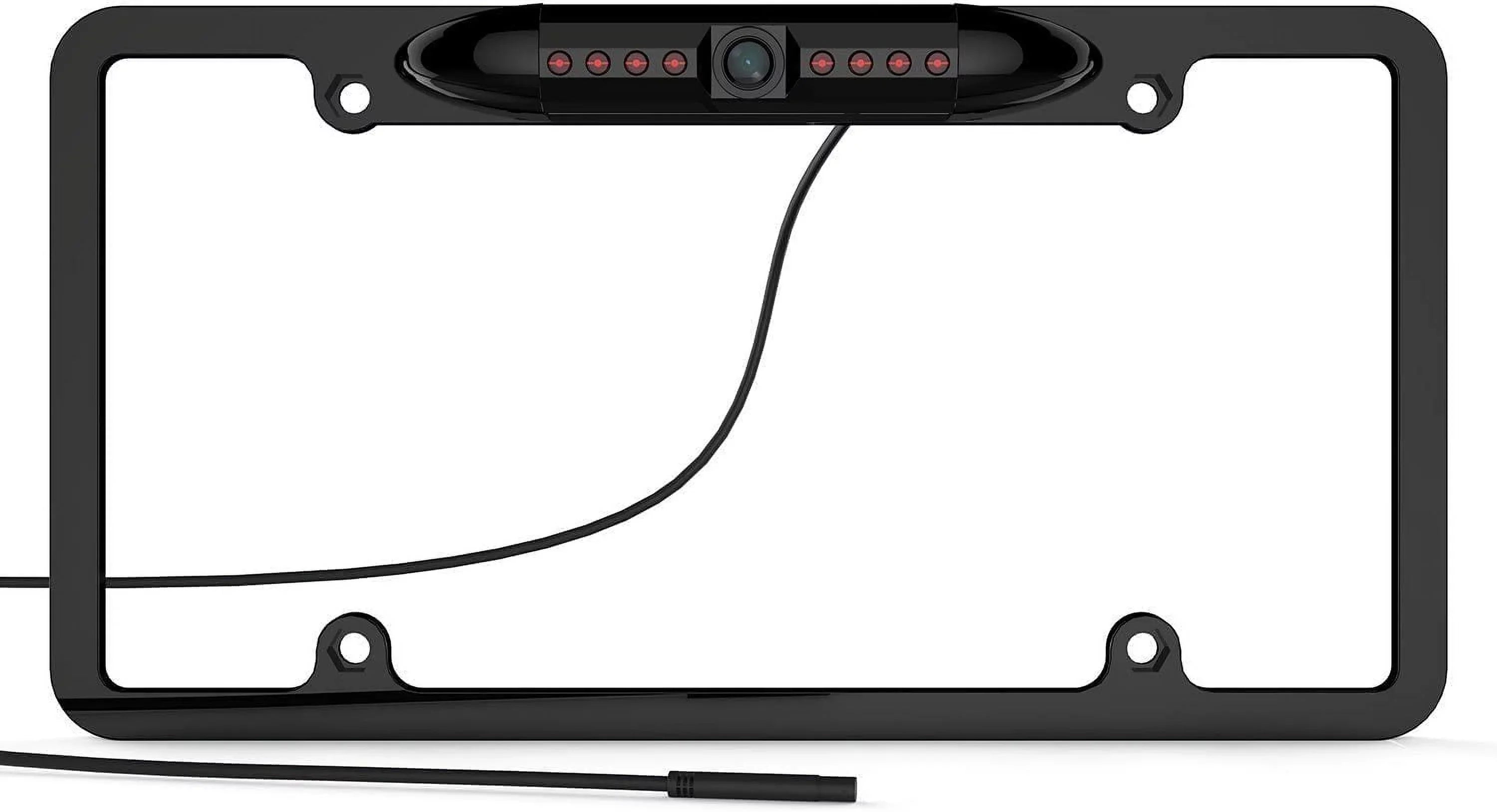 CAM108 Backup Camera License Plate HD Night Vision Rear View 170° Angle Waterproof Suitable with Pioneer Car Radio DMH-100BT DMH-WT8600NEX DMH-160BT DMH1770NEX AVH-120BT AVH-210EX AVH-2550NEX