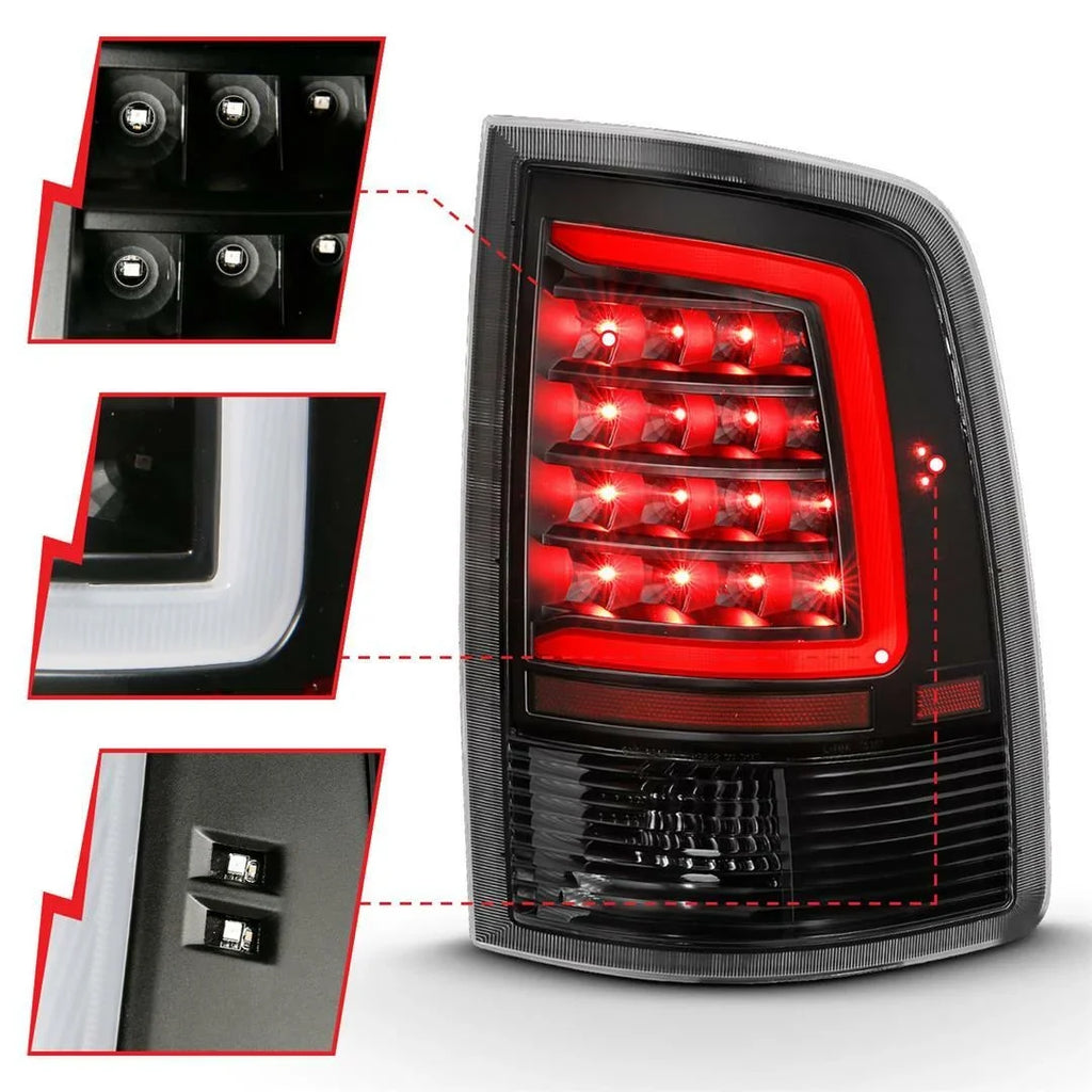 ANZO USA 311318 Tail Light Assembly Fits select: 2014-2019 RAM 1500, 2009-2012 DODGE RAM 1500