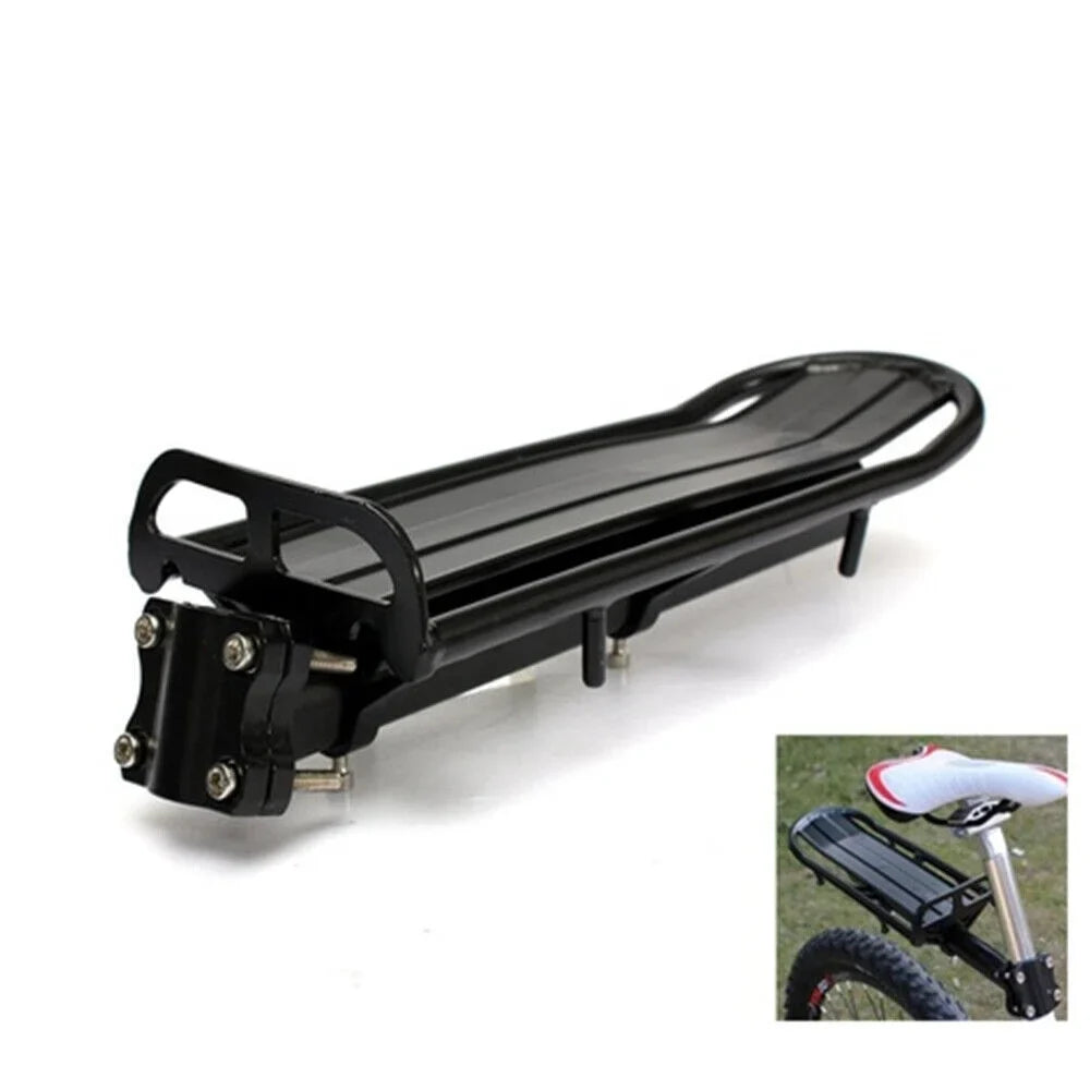 Bike Carrier Rack Seatpost Rear Pannier Luggage Carrier Bike Shelf Quick Release