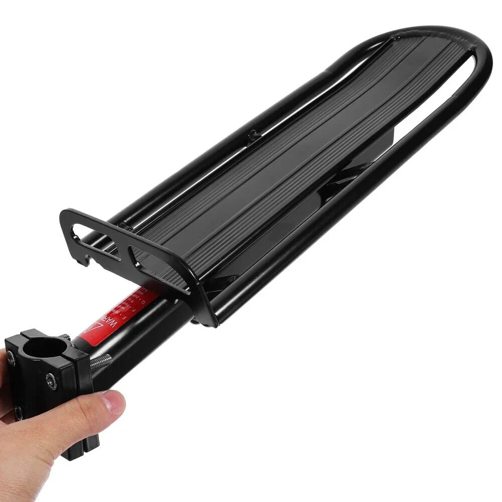 Bike Carrier Rack Seatpost Rear Pannier Luggage Carrier Bike Shelf Quick Release
