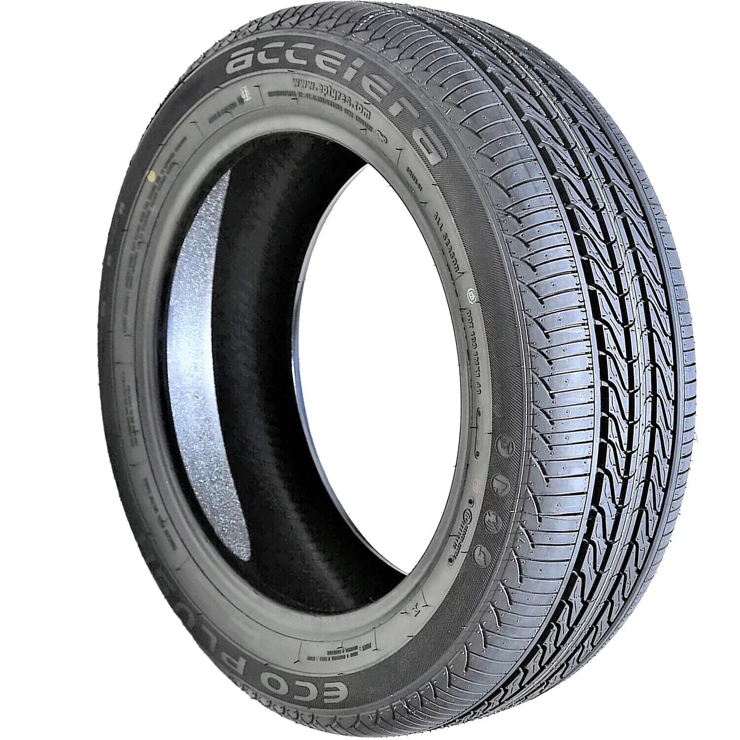 Set of 4 (FOUR) Accelera Eco Plush 175/65R15 84H AS All Season A/S Tires Fits: 2010-14 Mini Cooper Clubman, 2002-07 Mini Cooper Base