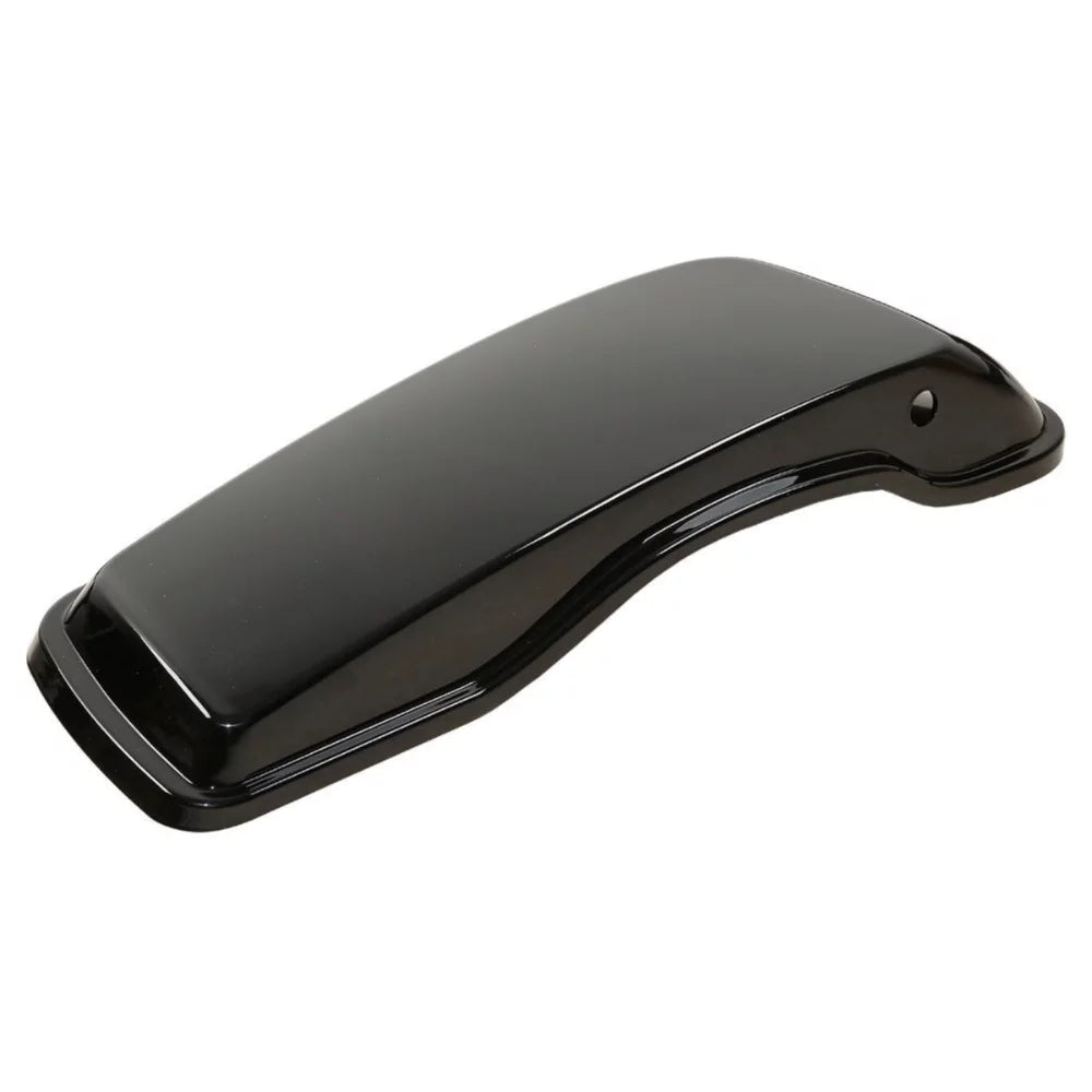 5" Glossy Black Stretched Extended Saddlebags For 2014-2022 Harley-Davidson