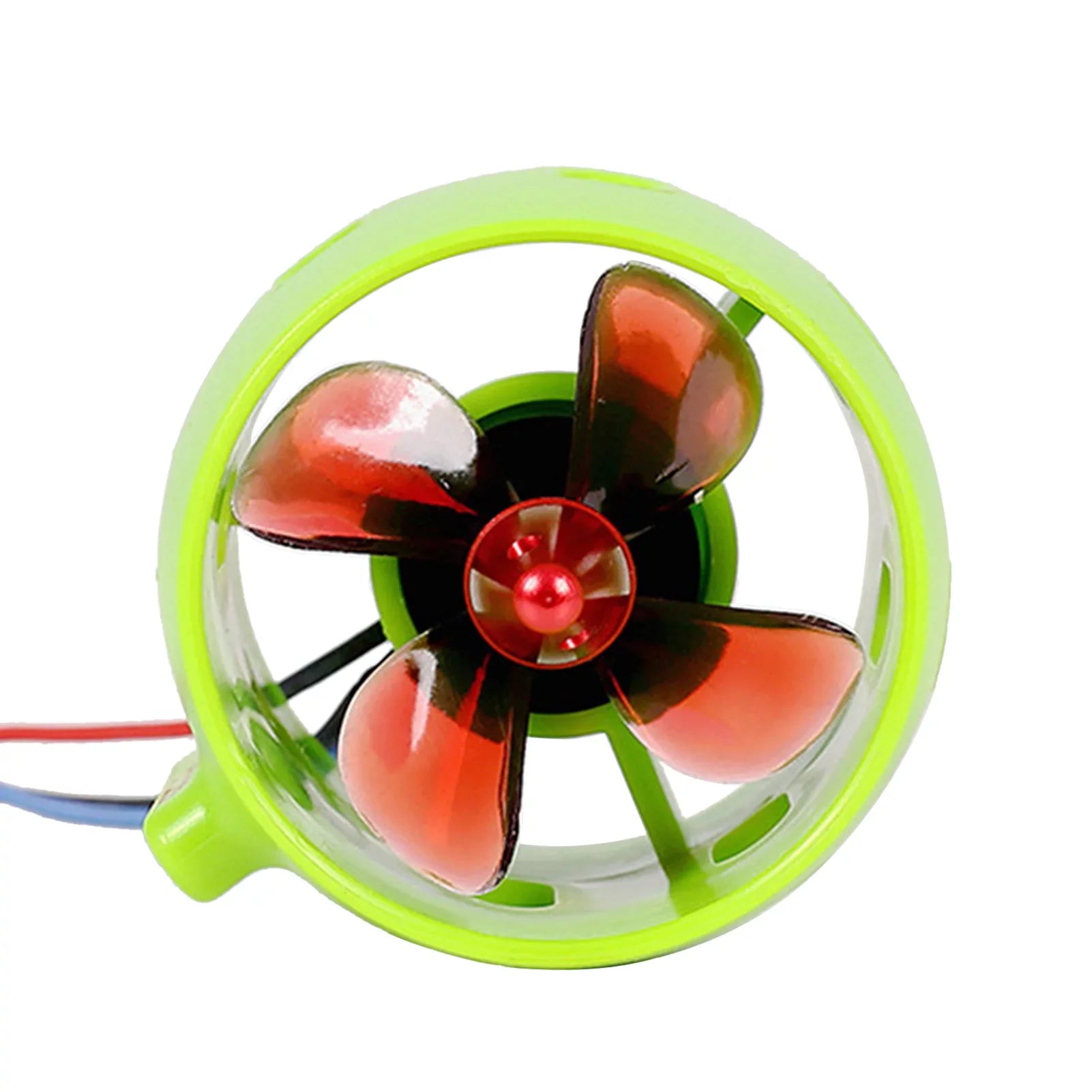 OWSOO 1000KV Underwater Brushless Motor Clockwise with with 4-Blade Propellers 12-24V Waterproof Electric Motor Drive Engine for Bait Craft Nest Ship