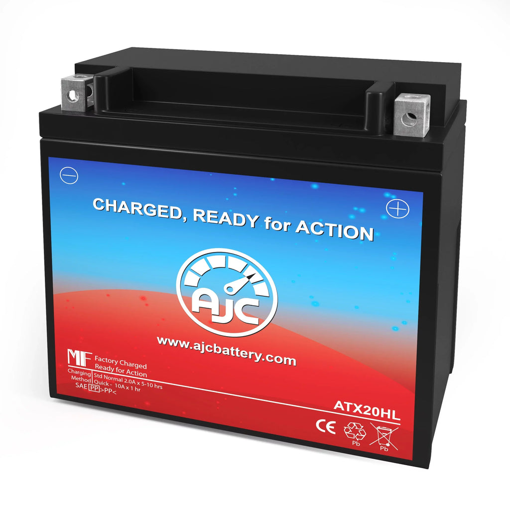 Bombardier Renegade X 600 HO 594CC 12V Snowmobile Replacement Battery (2014-2016) - This Is an AJC Brand Replacement