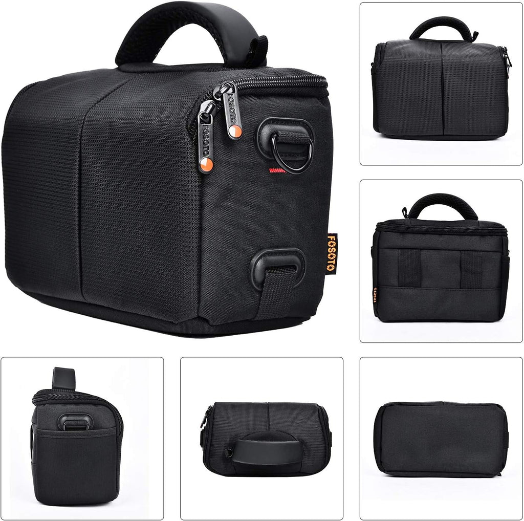 Waterproof Anti-shock Camera Case Bag Fitting for Canon Powershot SX540 SX530 SX60 SX420 HS M5,Nikon Coolpix L340 B500 B700 L330 L840 P610,Panasonic LUMIX,Sony a6000 Digital Camera