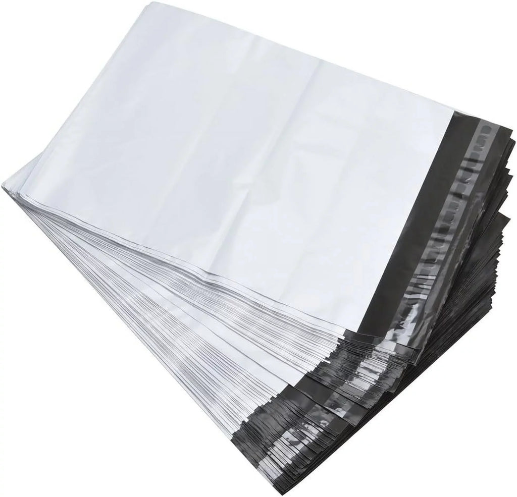 NefLaca Poly Mailers 12x15.5 White 400 Pack
