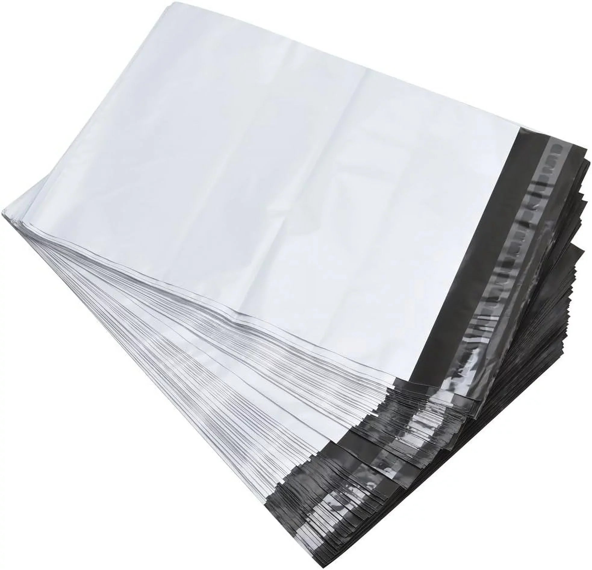 NefLaca Poly Mailers 12x15.5 White 400 Pack