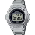 Casio Men's Digital Watch with Stainless Steel Bracelet W219HD-1AV