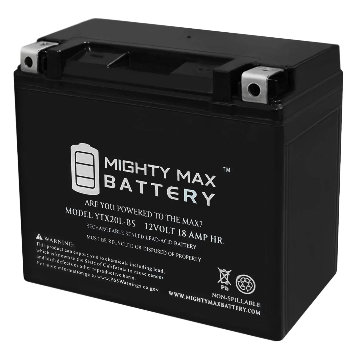 YTX20L-BS Battery Replaces Kawasaki Jet Ski JS800 SX-R Jet Ski 14