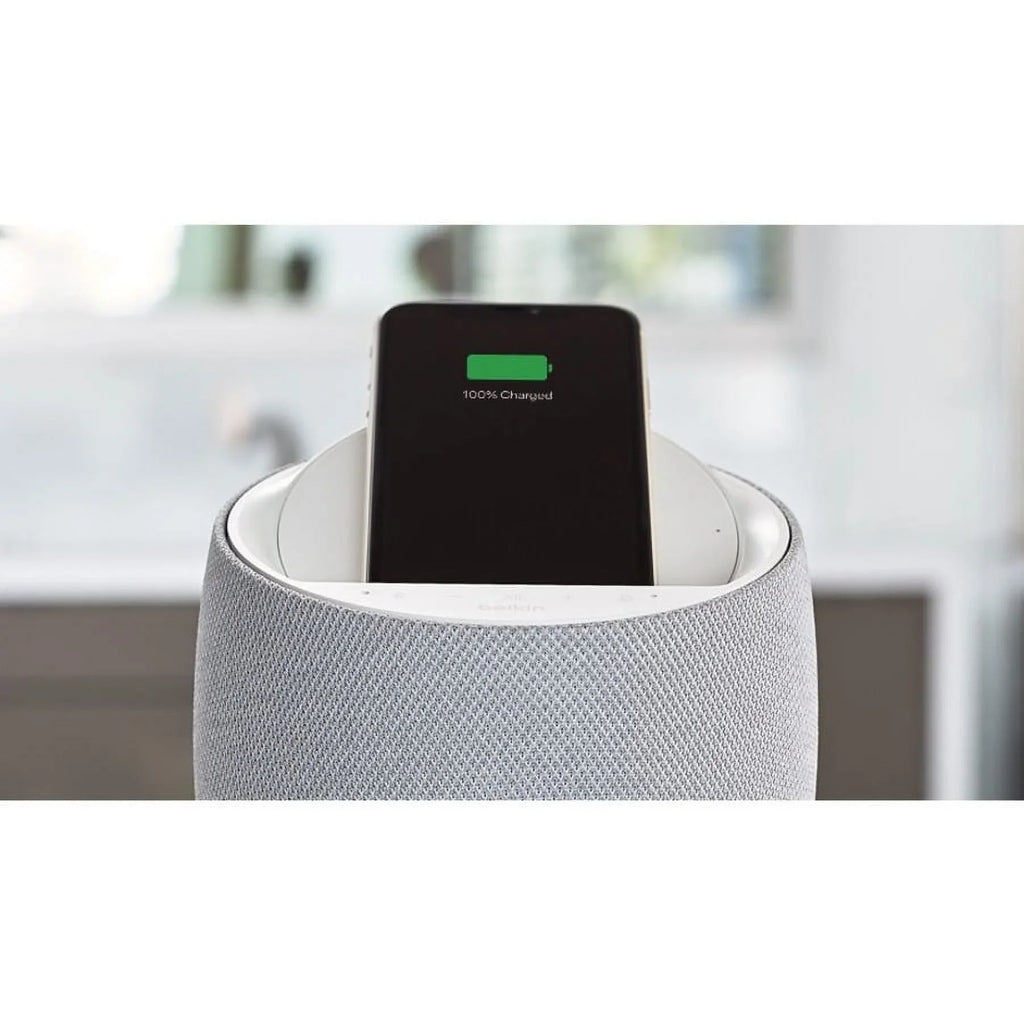 Belkin SOUNDFORM ELITE G1S0001TT-WHT Bluetooth Smart Speaker, Google Assistant Supported, White