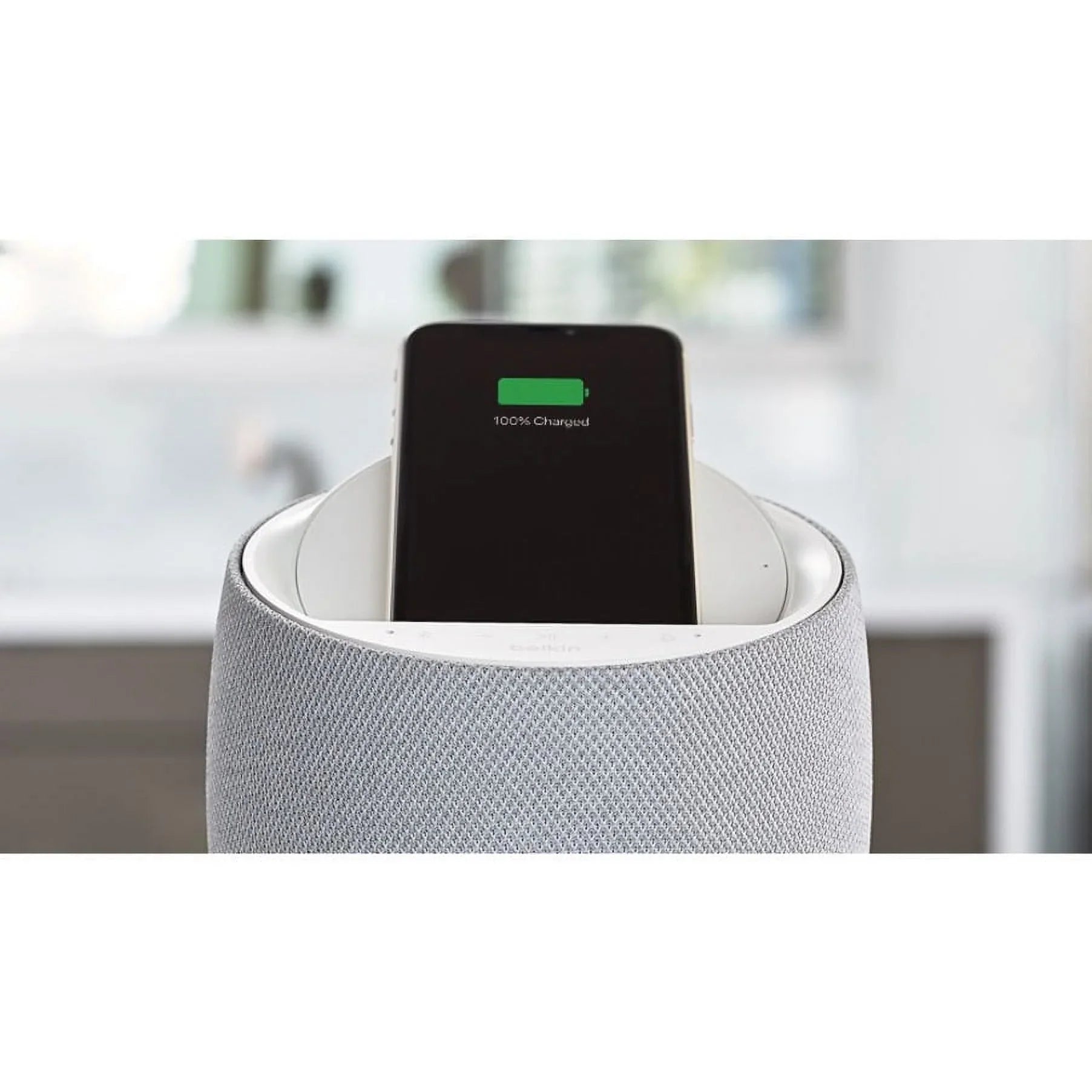 Belkin SOUNDFORM ELITE G1S0001TT-WHT Bluetooth Smart Speaker, Google Assistant Supported, White