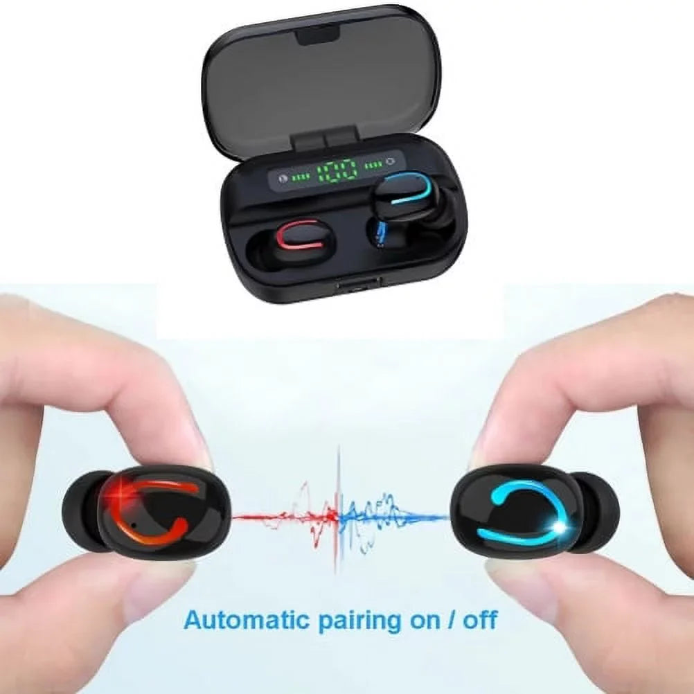 Wireless TWS Headphones for Samsung Galaxy A71 5G - Earbuds Earphones True Wireless Stereo Headset Hands-free Mic Charging Case J8O Fitting With Samsung Galaxy A71 5G Phone