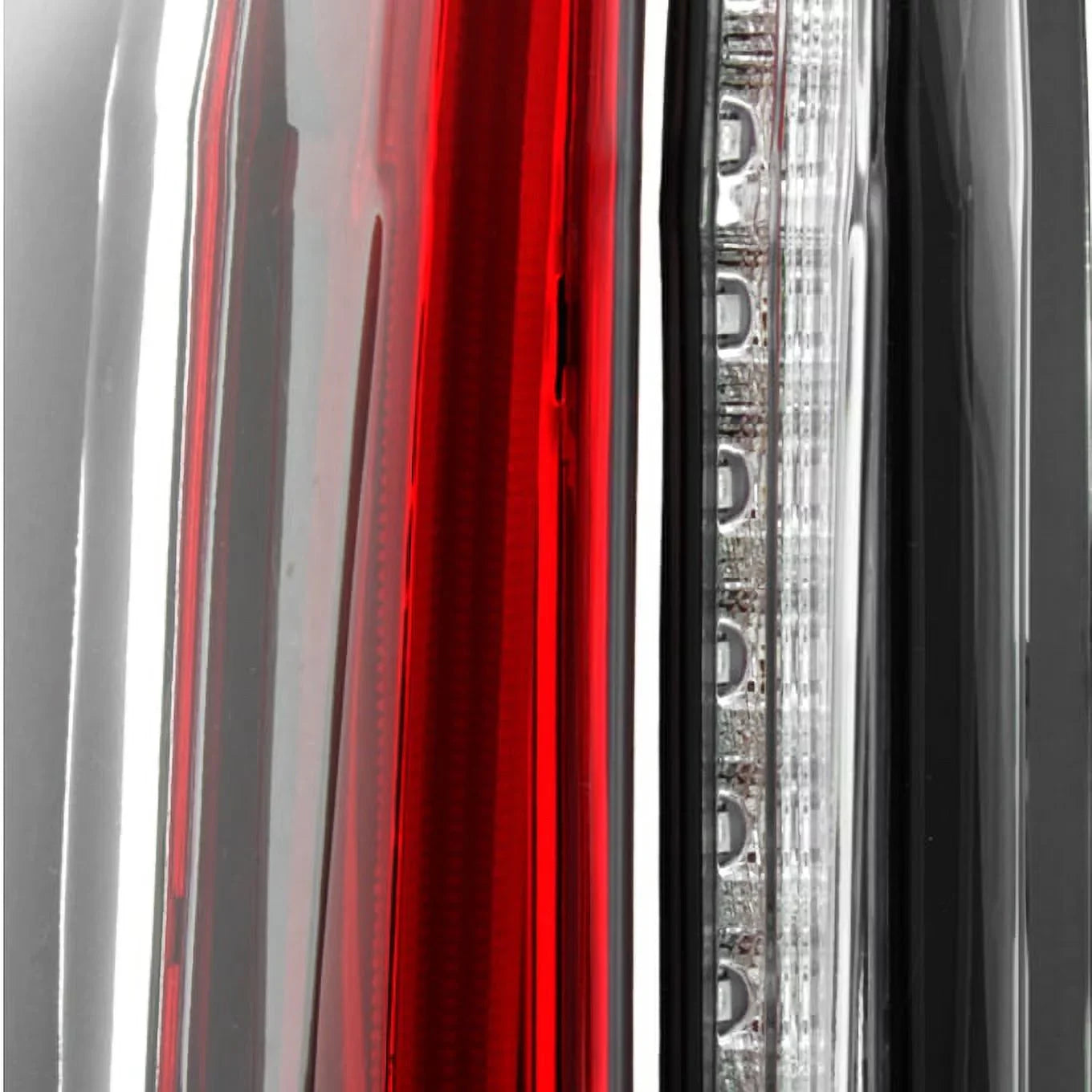 AKKON - For 2007 2008 2009 2010 2011 2012 2013 2014 Cadillac Escalade ESV 2 in 1 LED Tail Lights Set - Black