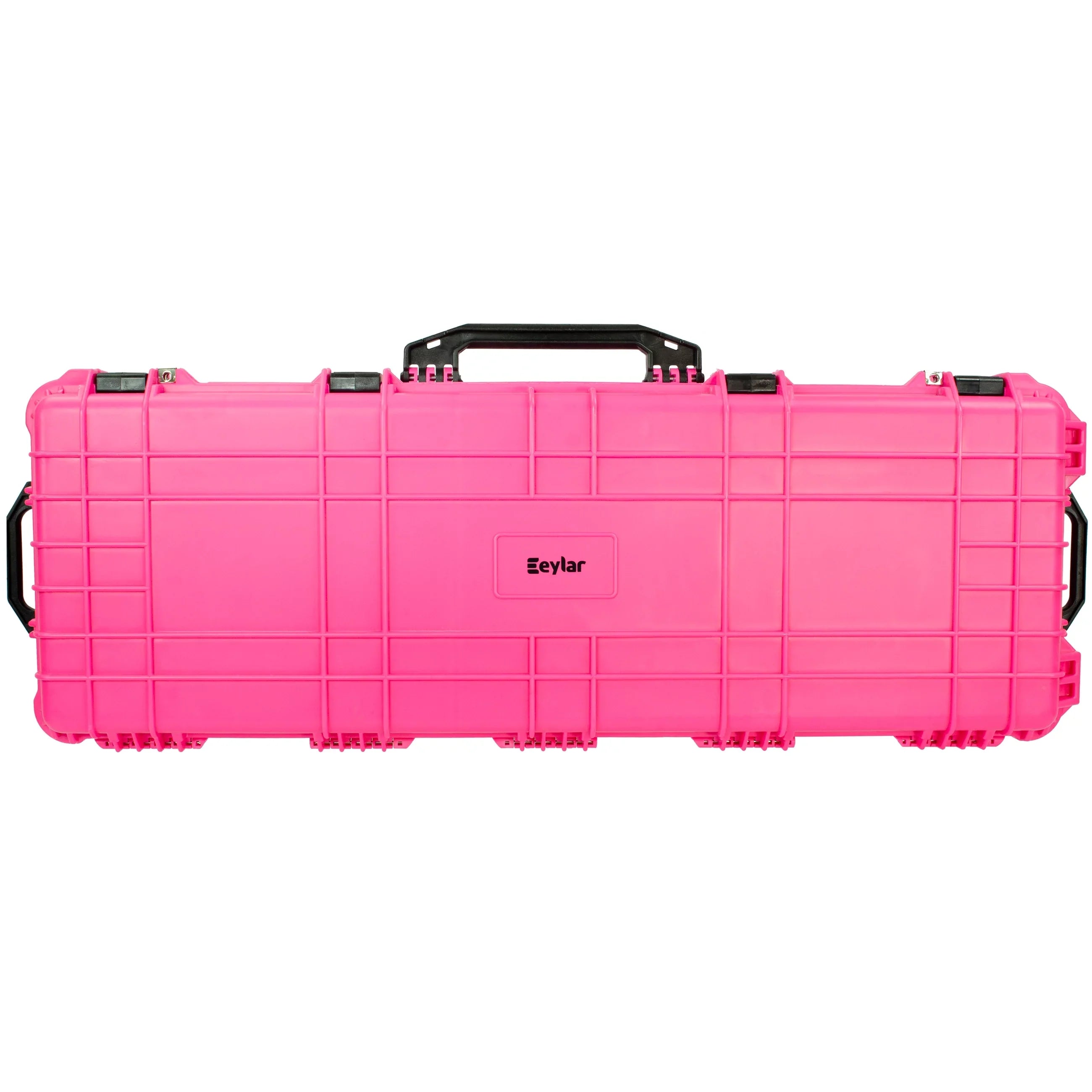 Eylar 44 inch Roller Rifle Hard Case with Foam Waterproof & Crushproof Pink