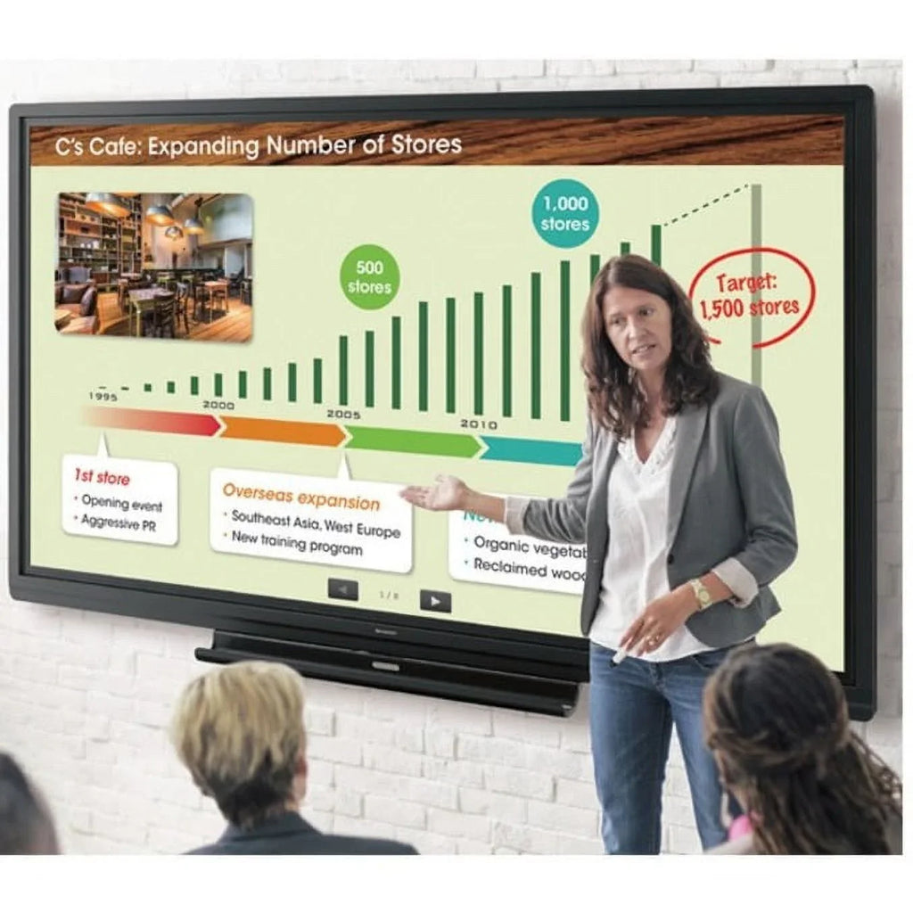 Sharp AQUOS BOARD PNC605B 60" Class LCD Touchscreen Monitor, 16:9, 4 ms