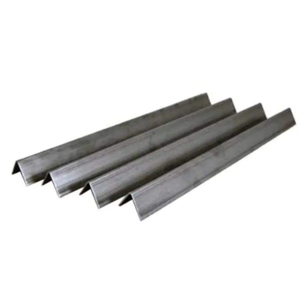 BBQ Grill Fitting With Weber Grills Heat Plate 4-Pack SS Flavorizer Bar Set 18 3/16 X 1 3/4 Wide BCP70375-4