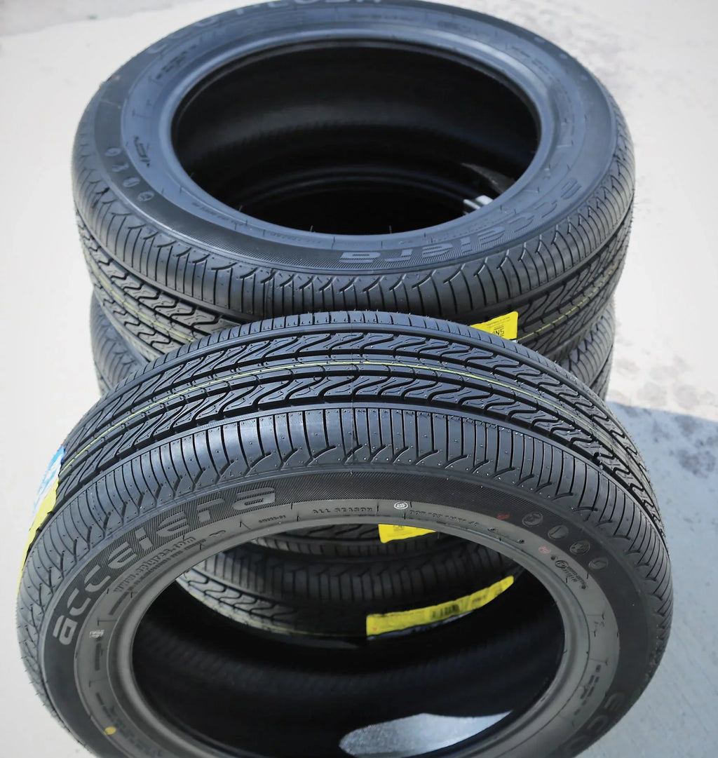 Set of 4 (FOUR) Accelera Eco Plush 175/65R15 84H AS All Season A/S Tires Fits: 2010-14 Mini Cooper Clubman, 2002-07 Mini Cooper Base
