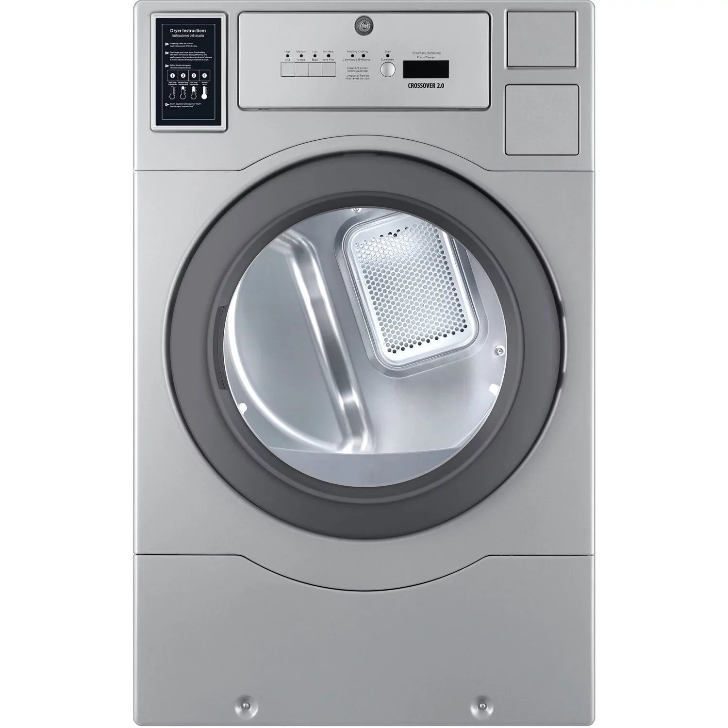 Crossover Crossover 2.0 Coin-Operated Electric Dryer with Top Controls