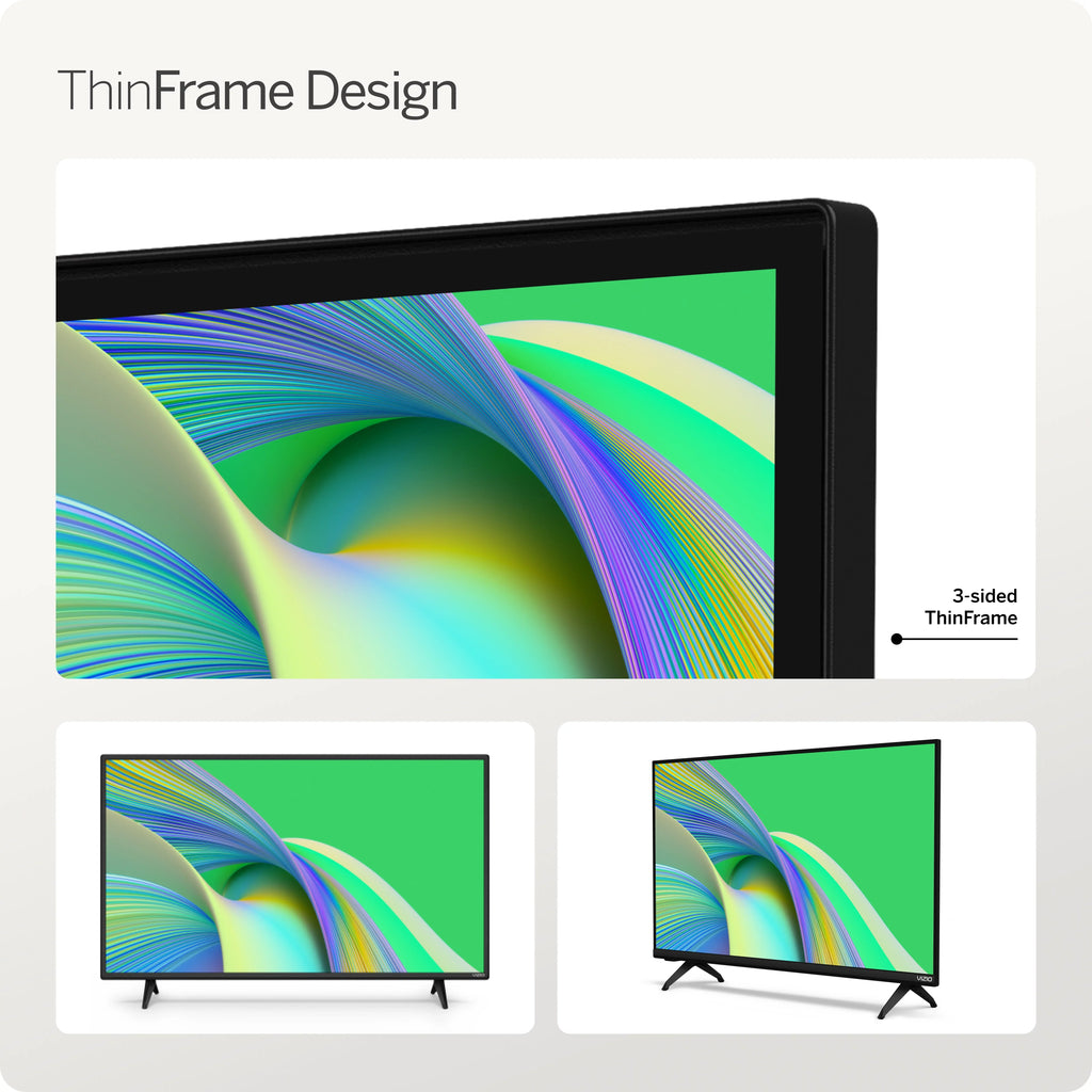 Restored VIZIO 40" Class D-Series FHD LED Smart TV NEW 2023 (Online Only) D40fM-K09 (Refurbished)