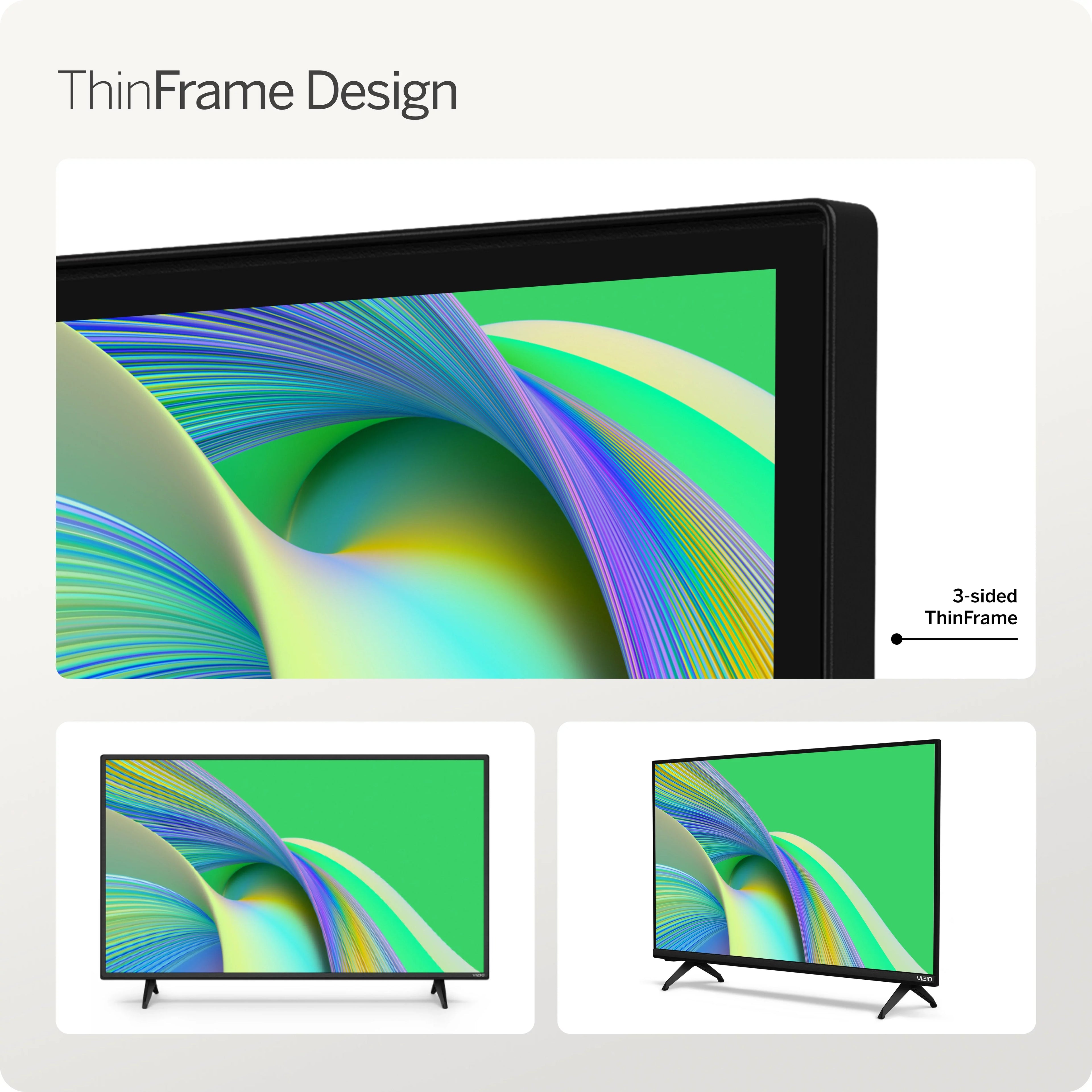 Restored VIZIO 40" Class D-Series FHD LED Smart TV NEW 2023 (Online Only) D40fM-K09 (Refurbished)