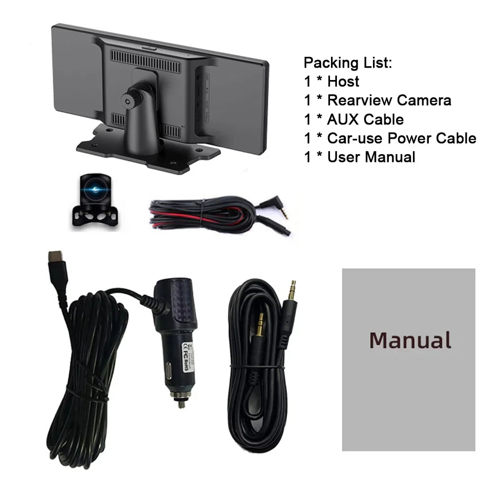Nebublu Car Console,Car Rearview APP Car 10.26in Car Video Car Auto Rearview Camera APP Nebublu Arealer Auto Camera Car