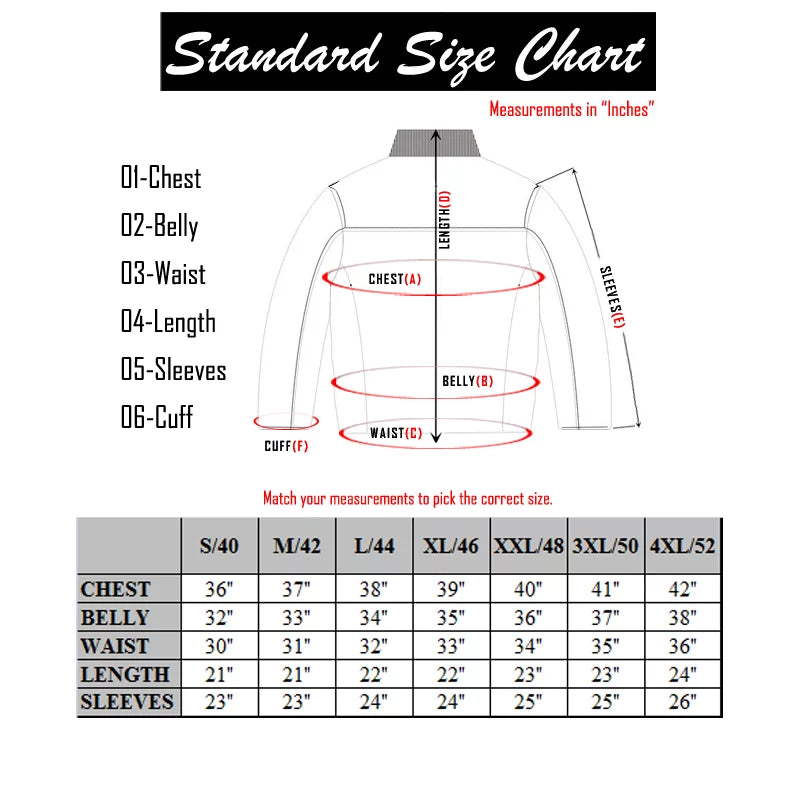 Perrini Red & Black CE Approved Full Body Armor Motorcycle Jacket - Medium