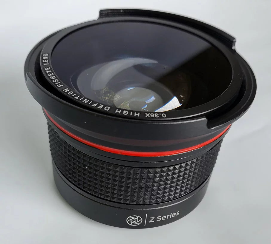 Ultra Super HD Panoramic Fisheye Lens For Panasonic HC-VX981K HC-WXF991 HCVX981