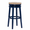 Powell Morgan 31 in. Swivel Bar Stool - Natural with Natural Rush