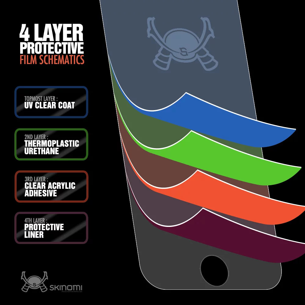 Skinomi Dark Wood Skin & Screen Protector for Sony Xperia Z3 Tablet Compact