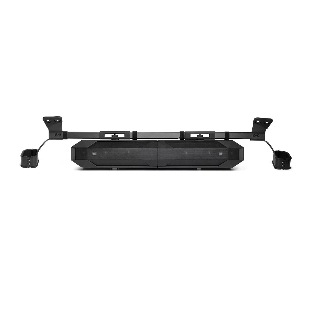JBL JBLBB4005D - 5-Door Passive Sound Bar Suitable with Bronco with JBL Apex PA 1502 2 Channel Marine & Powersport Amplifier - 150 x 2 At 2-Ohms and Bronco Install Accessories