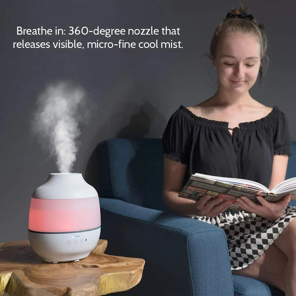 HoMedics TotalComfort 360 Cool Mist Ultrasonic Humidifier UHE-CM18, White