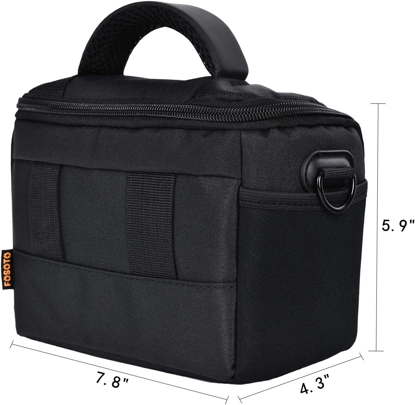Waterproof Anti-shock Camera Case Bag Fitting for Canon Powershot SX540 SX530 SX60 SX420 HS M5,Nikon Coolpix L340 B500 B700 L330 L840 P610,Panasonic LUMIX,Sony a6000 Digital Camera