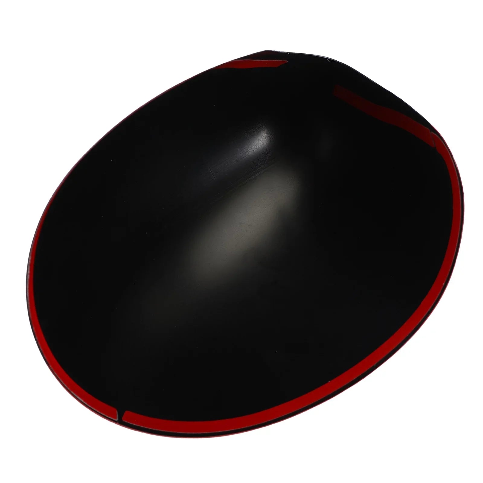 Black/Grey checkered Red Mirror Shield for MINI Cooper Hardtop F55 F56