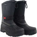 Tanleewa Men's Winter Boots Waterproof Insulated Snow Boots Anti-Slip Shoe Size 11.5 Adult Male