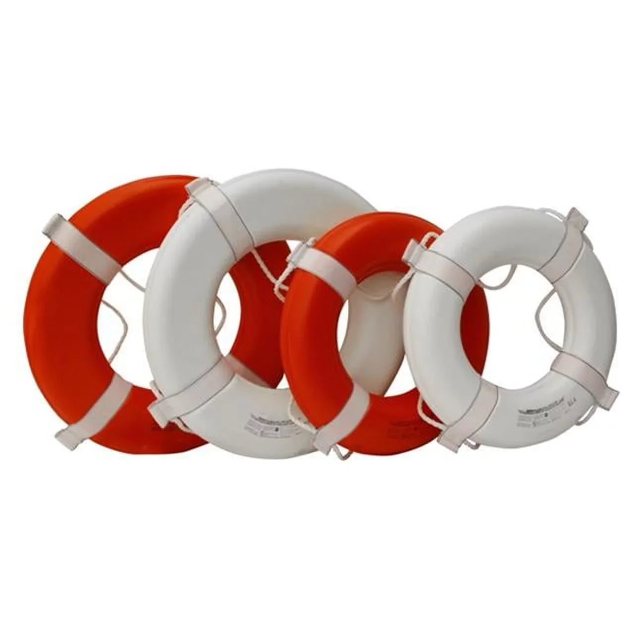 Kemp 20 In. Coast Guard Approved Ring Buoy, Orange