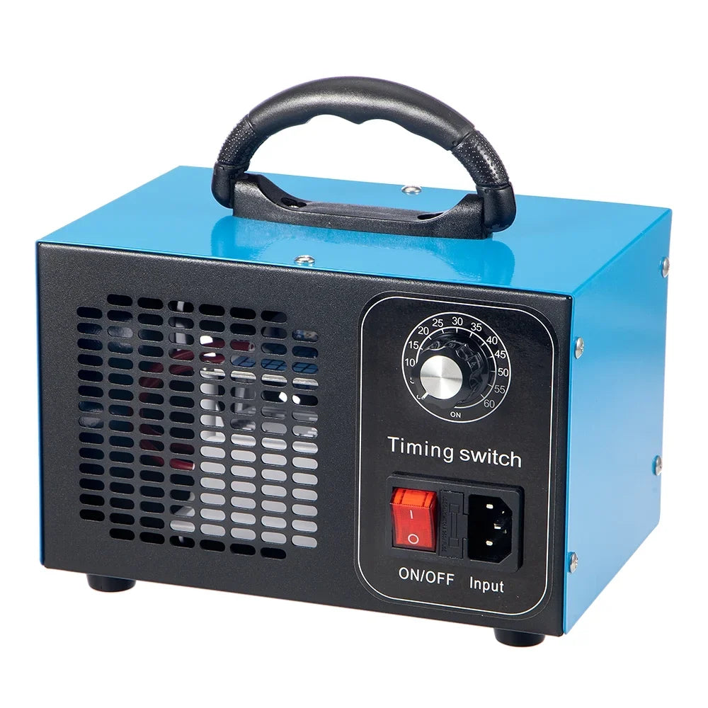 Kydely Room Ozone Machine Glossy Steel Finish 41dB - Eliminate Smoke, Dust & Pollutants with Powerful Ozone