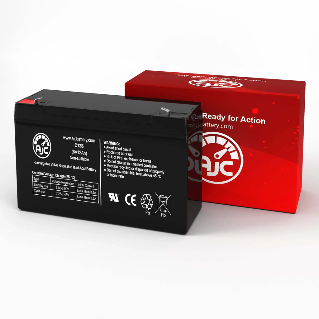 Sonnenschein M300 6V 12Ah Emergency Light Battery - This Is an AJC Brand Replacement