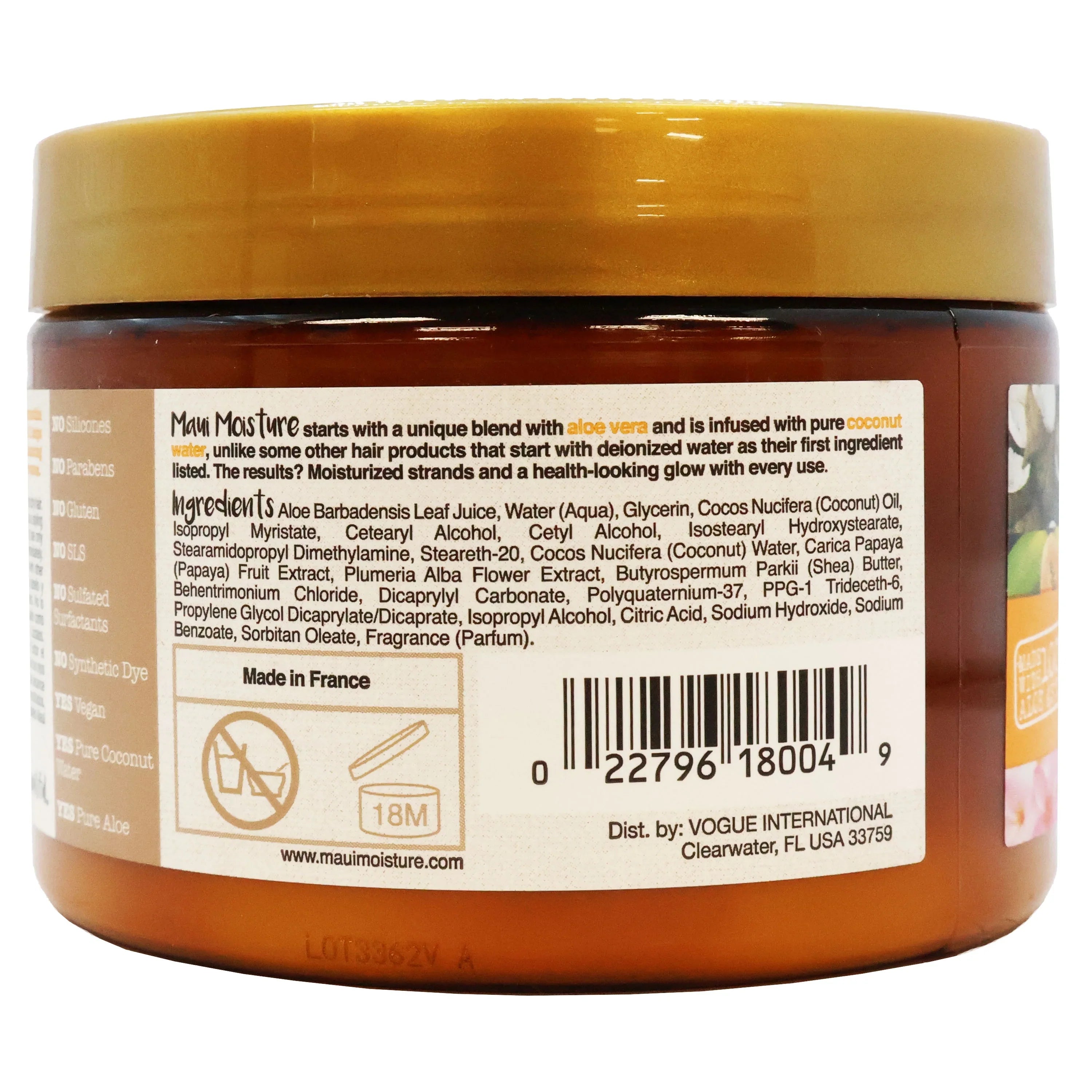 Maui Moisture Moisture Hair Care Curl Smoothie 12 Oz.