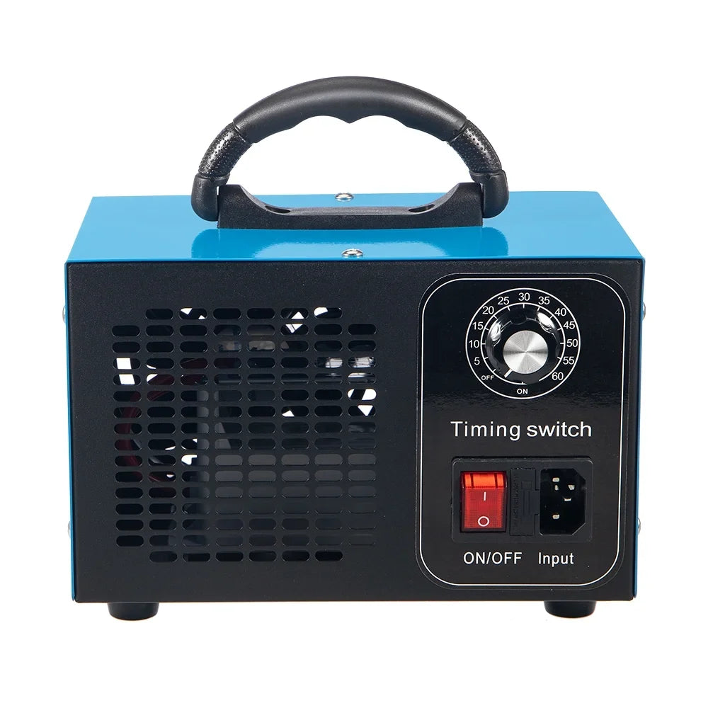 Kydely Room Ozone Machine Glossy Steel Finish 41dB - Eliminate Smoke, Dust & Pollutants with Powerful Ozone