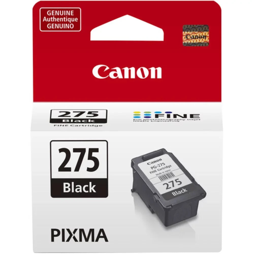 Genuine Original PG-275 Black Ink Cartridge, 2 Pack
